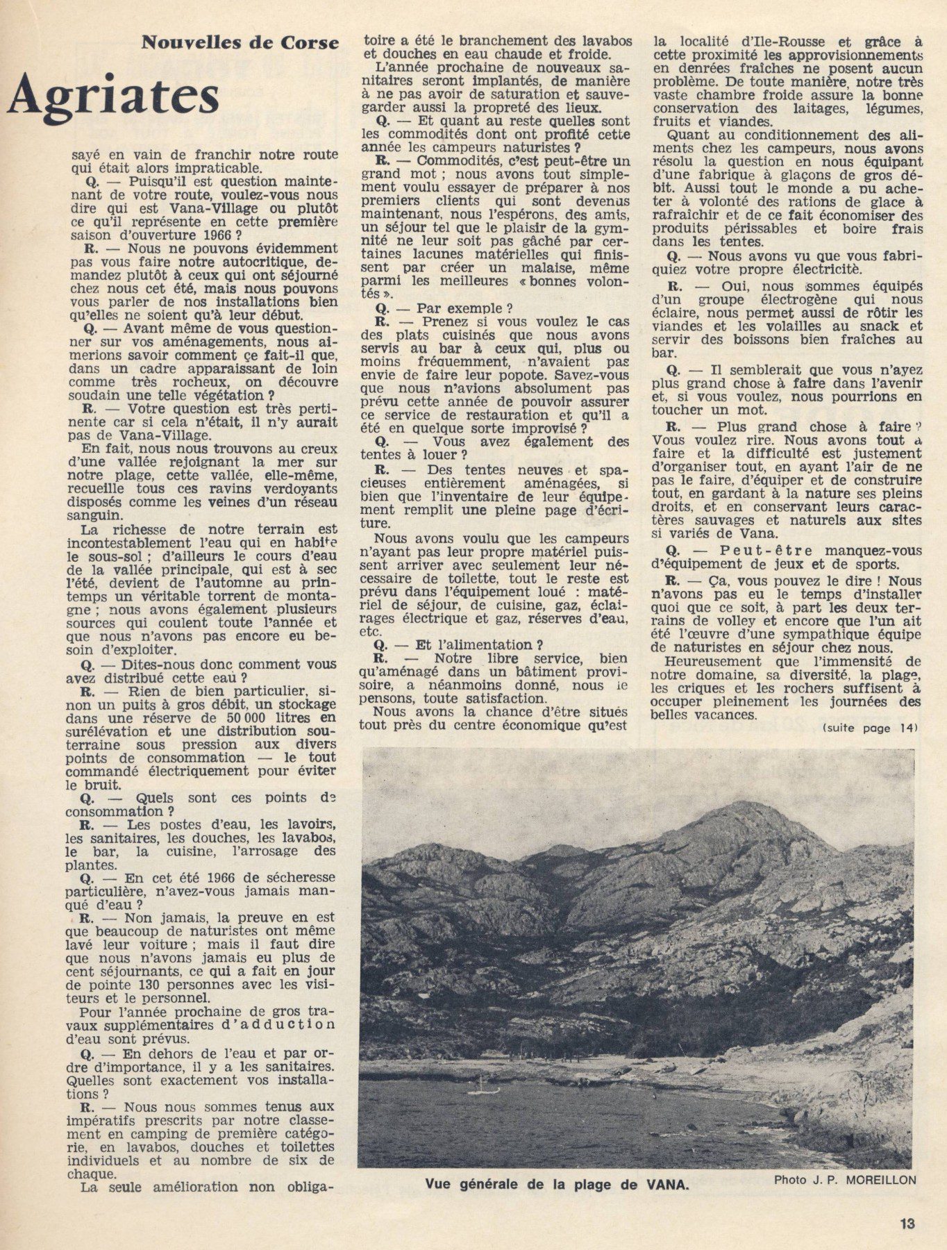 1967 - La vie au soleil N° 109 - jv fev 1967 - Corse2