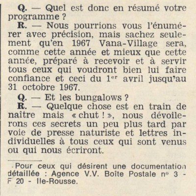 1967 - La vie au soleil N° 109 - jv fev 1967 - Corse3