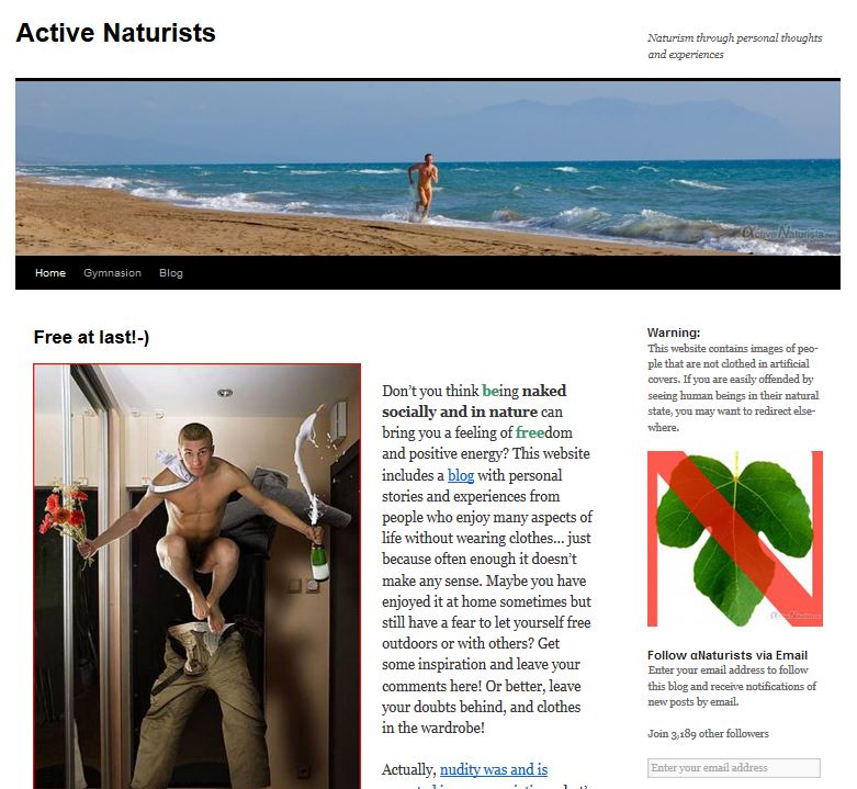 You are currently viewing Un naturiste américain qui voyage beaucoup