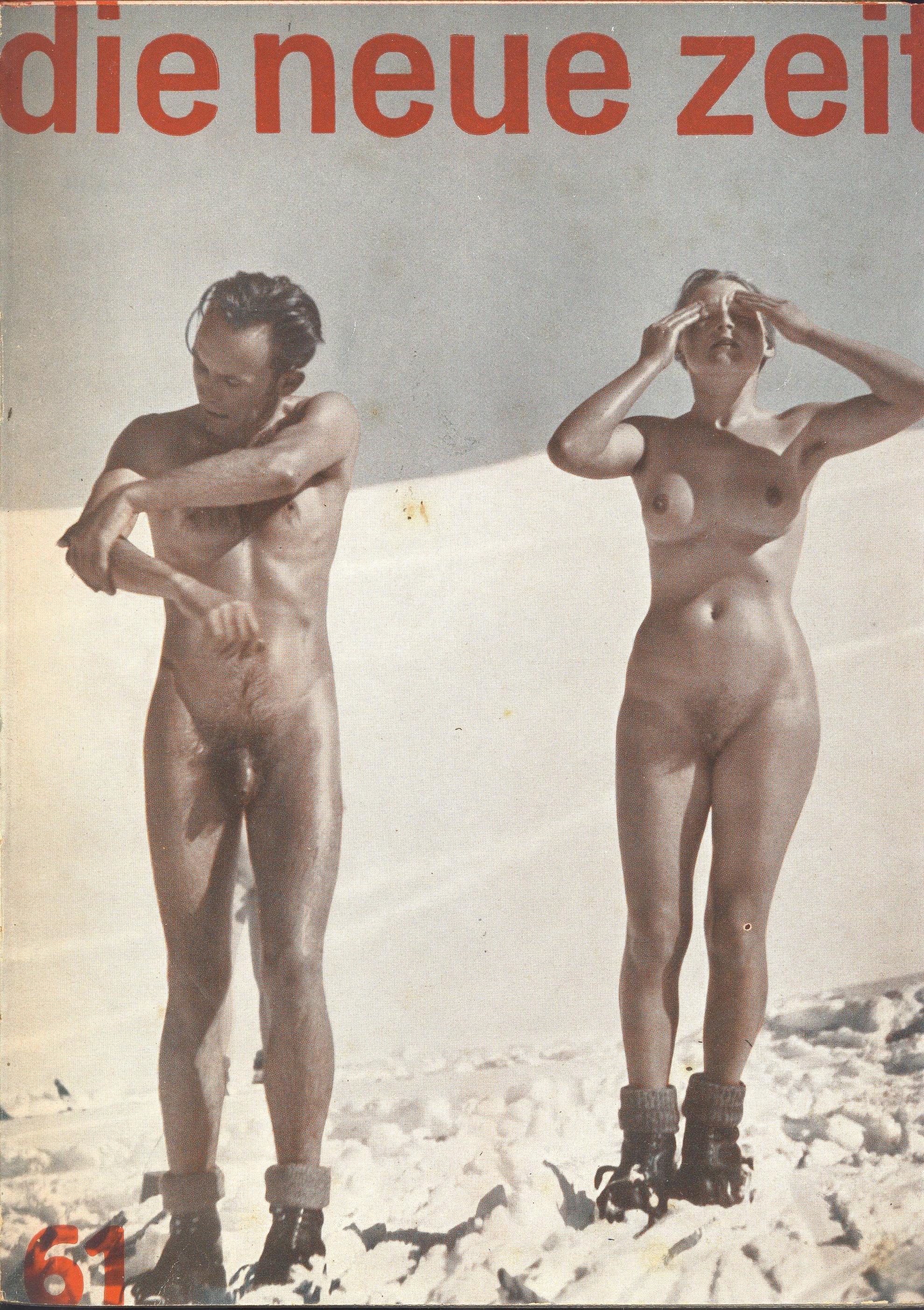 You are currently viewing Nus dans la neige (document Die Neue Zeit)