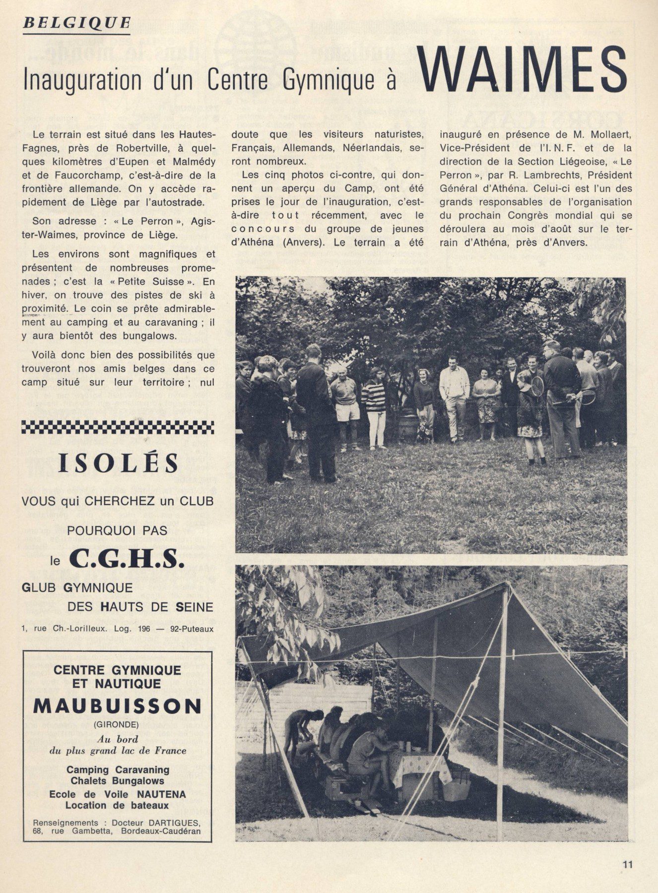 1966 - La vie au soleil - numéro 104 - mars avril 1966 - Belgique2