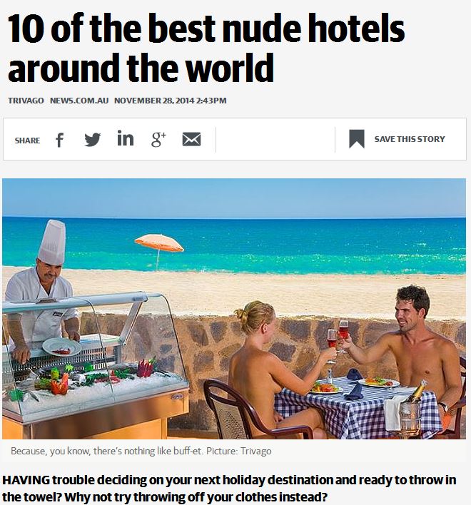 You are currently viewing Les dix meilleurs hôtels naturistes du monde