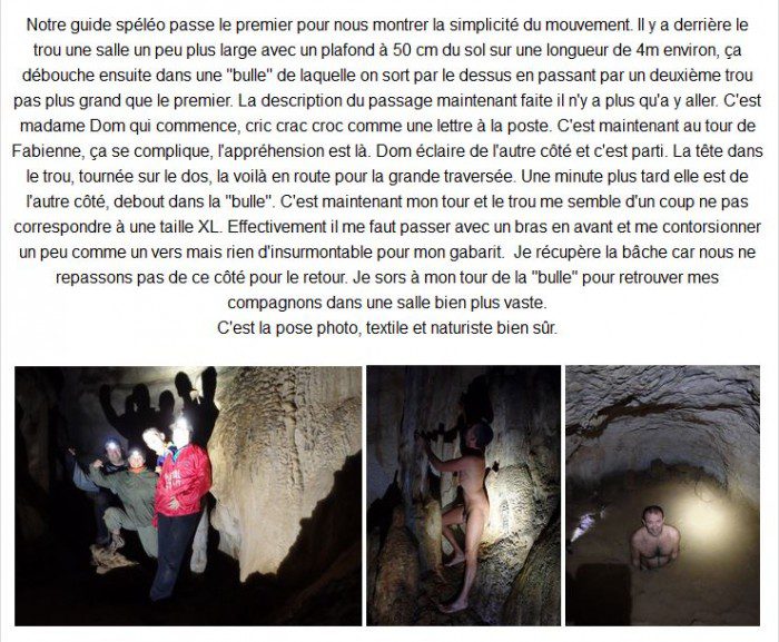 Spéléo nu avec le CS Languedoc4