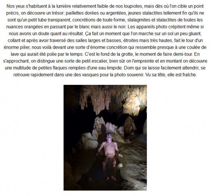 Spéléo nu avec le CS Languedoc8