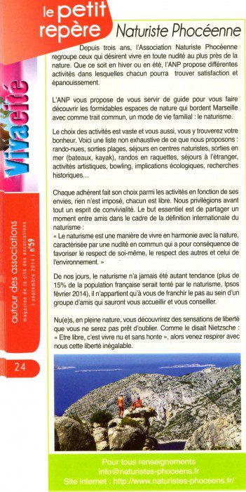 Le petit repère - septembre 2014