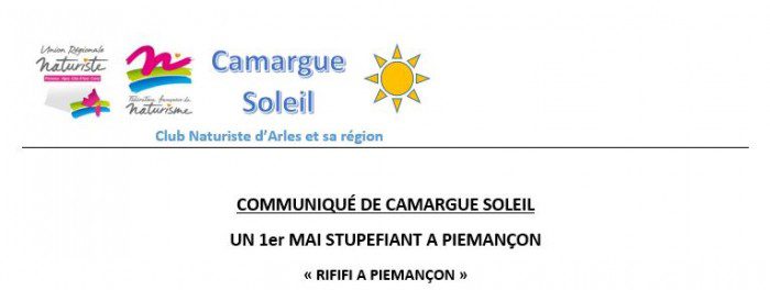 Lire la suite à propos de l’article Communiqué de Camargue Soleil
