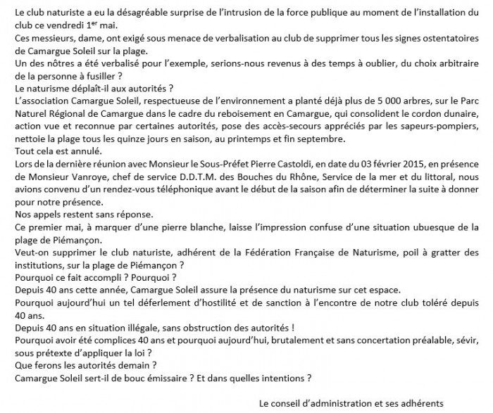 Camargue soleil communiqué2