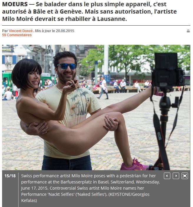 Lire la suite à propos de l’article Se balader nu à Bâle et à Genève