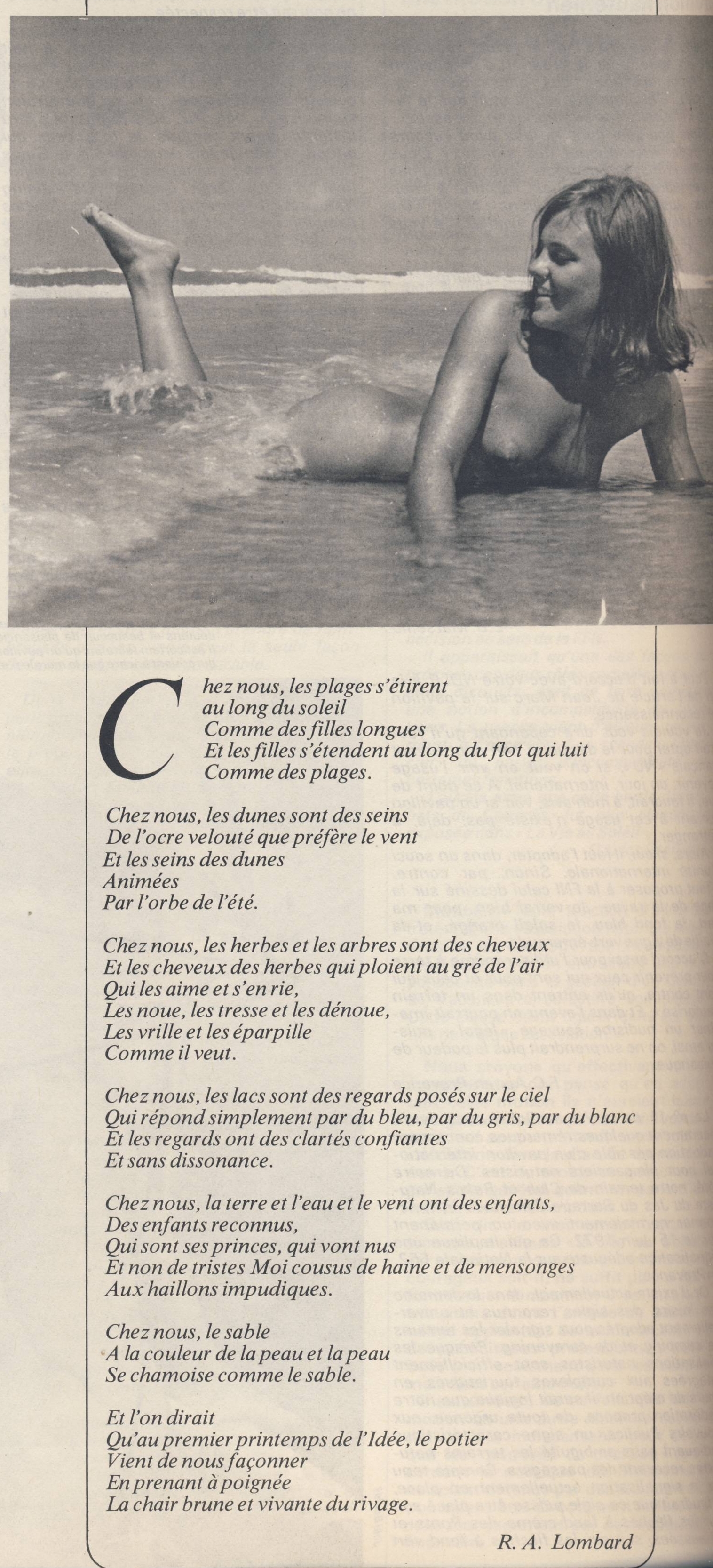 You are currently viewing Poème et naturisme