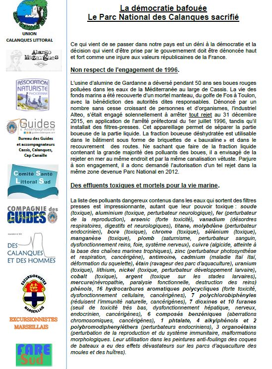 Démocratie bafouée 1