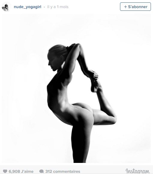 Yoga nu instagram