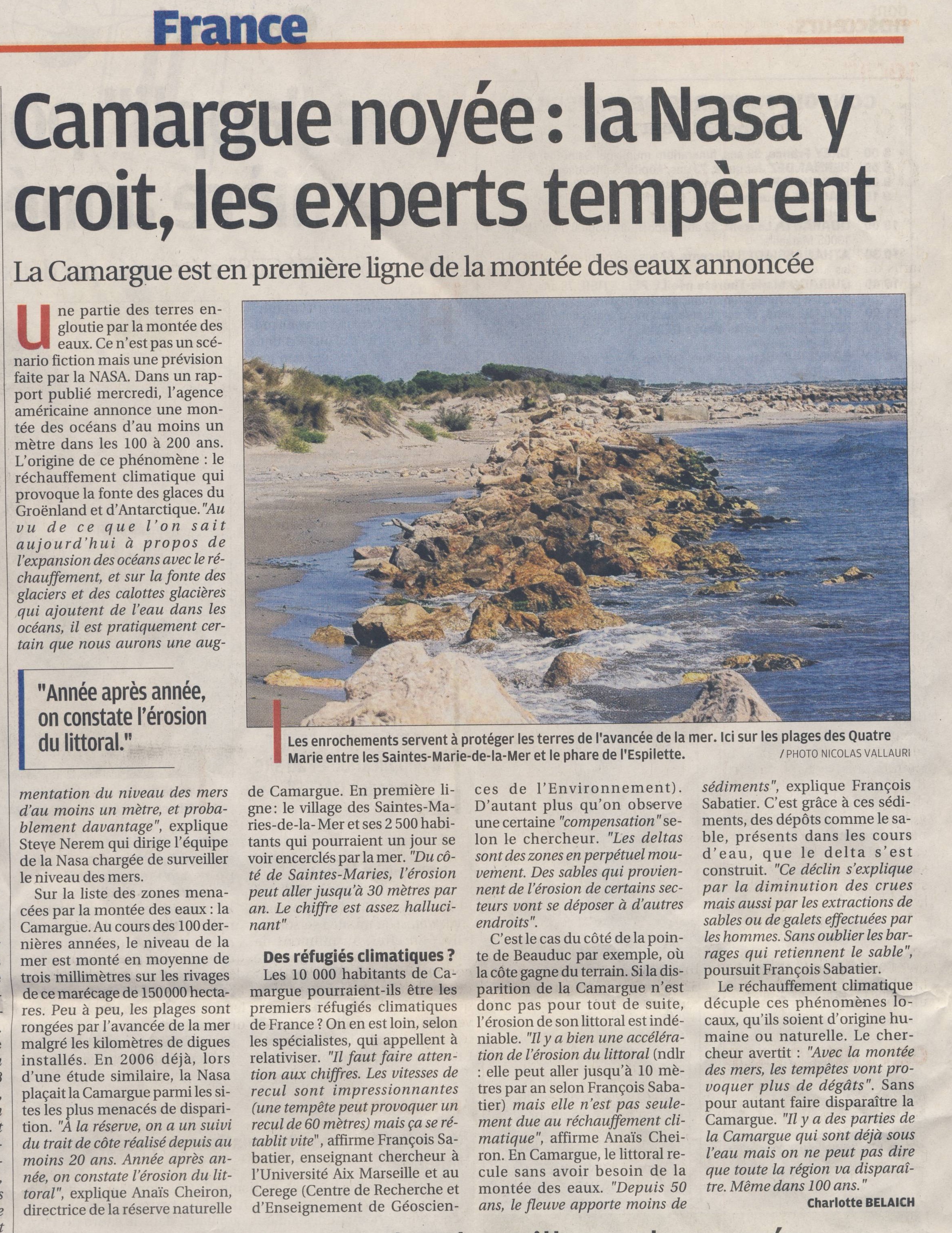 La camargue noyée - la provence 30.08.2015