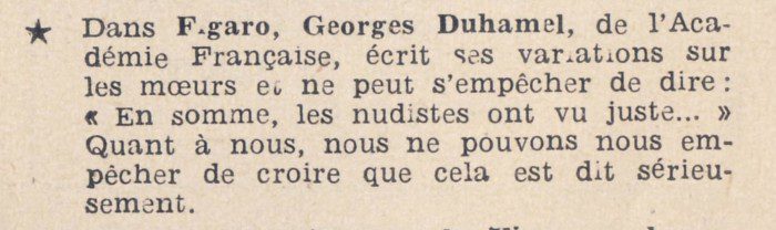 La vie au soleil n°26 - Jv fév 1953 - Georges Duhamel
