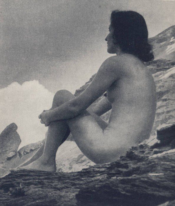 Pulverschnee und Höhensonne - 1963 pose3