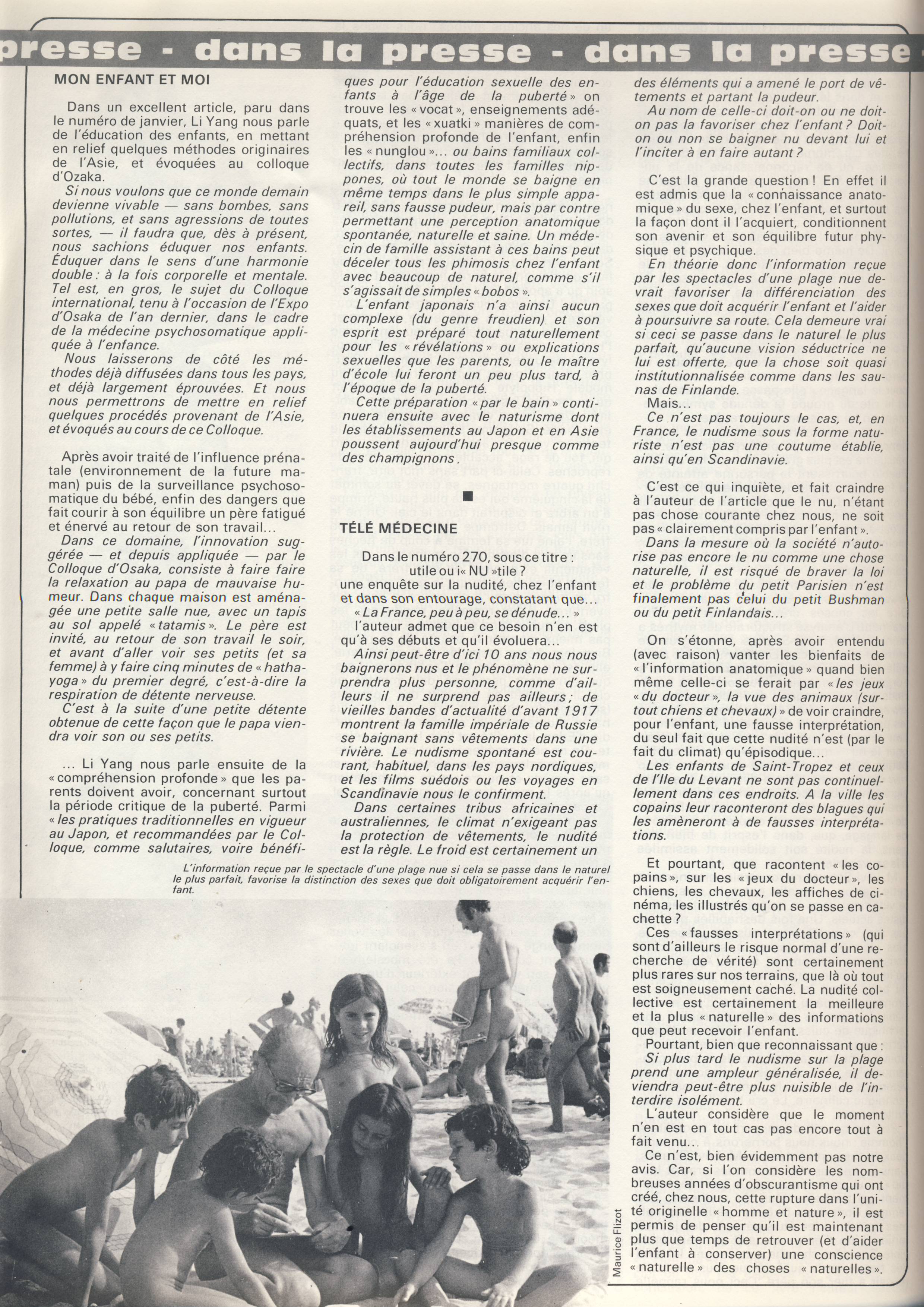 You are currently viewing Enfance et éducation naturiste