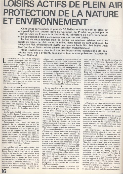 Lire la suite à propos de l’article Loisirs de plein air et protection de la nature
