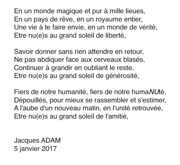 Lire la suite à propos de l’article Des vœux 2017 en poésie au soleil de l&rsquo;amitié