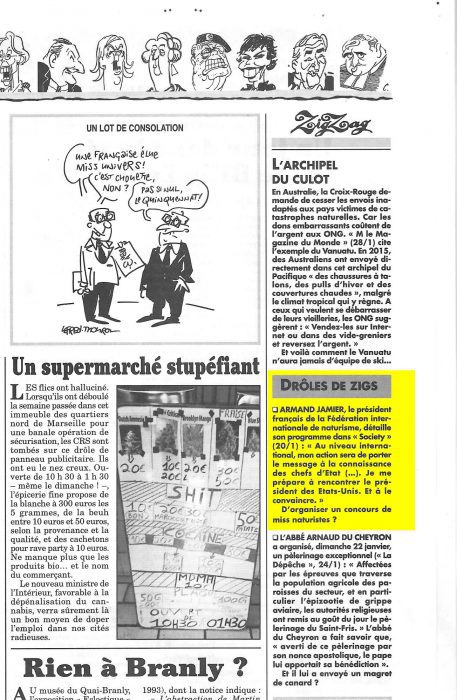 Lire la suite à propos de l’article Petite revue de presse du jour sur Armand Jamier