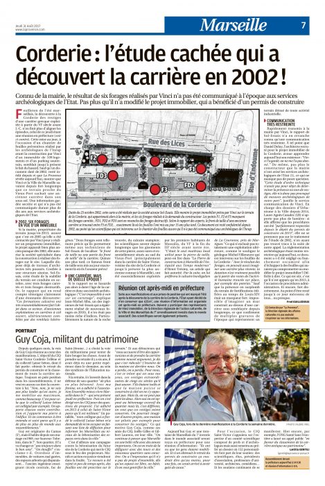 Lire la suite à propos de l’article Disparition du patrimoine archéologique de Marseille