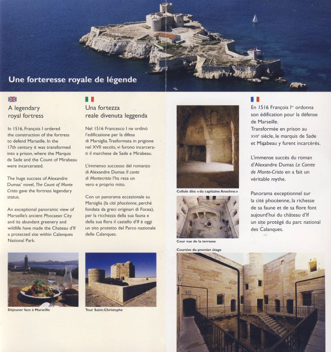 Lire la suite à propos de l’article Le château d&rsquo;If