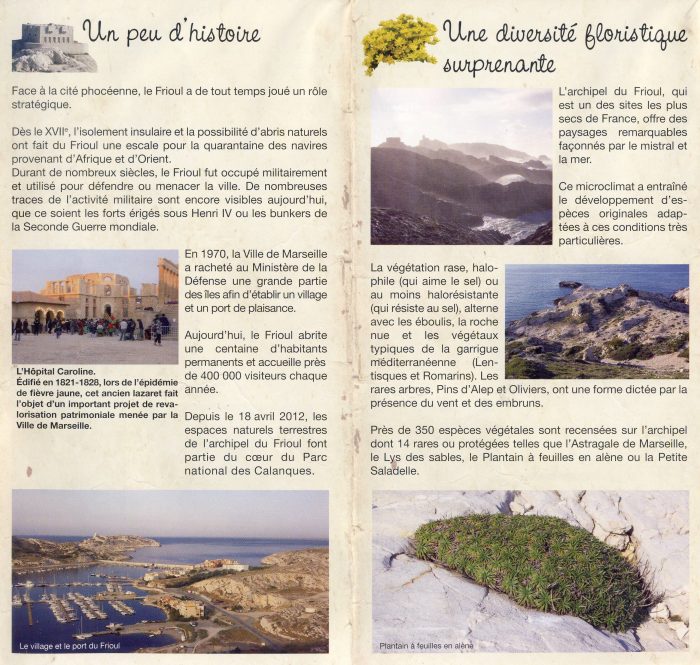 Lire la suite à propos de l’article Le Frioul