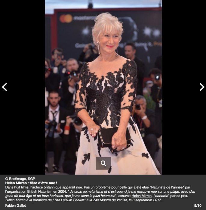 Lire la suite à propos de l’article Stars naturistes et fières de l&rsquo;être