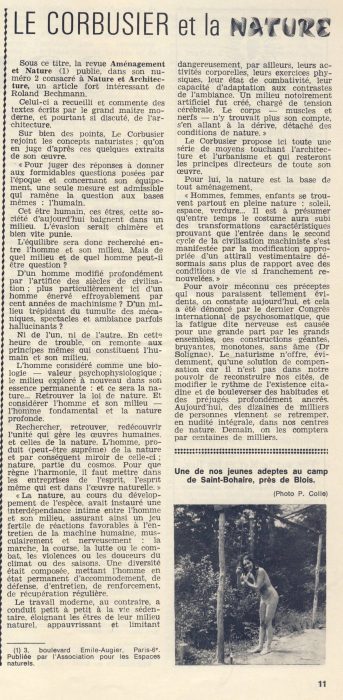 Lire la suite à propos de l’article Le Corbusier et la nature