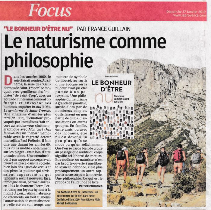 Lire la suite à propos de l’article Le bonheur d&rsquo;être nu par France Guillain