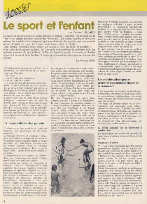 Lire la suite à propos de l’article Le naturisme et le sport (Dossier 4)