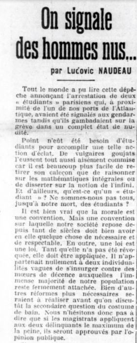 Lire la suite à propos de l’article 1933. La presse marseillaise se félicite des mesures prises par l&rsquo;Allemagne nazie