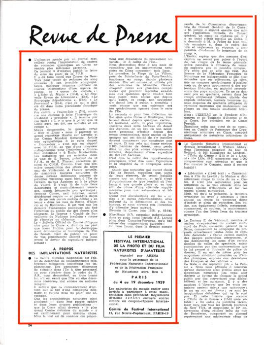 Lire la suite à propos de l’article 1958, la difficile implantation du naturisme en Corse