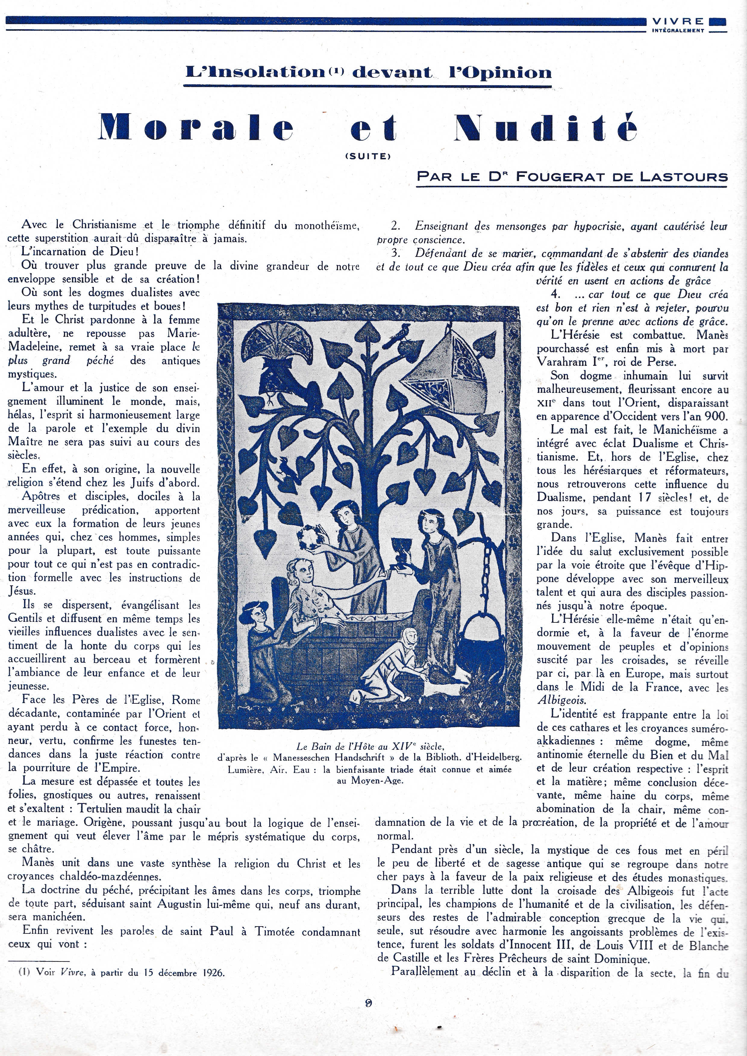 Lire la suite à propos de l’article Morale et nudité