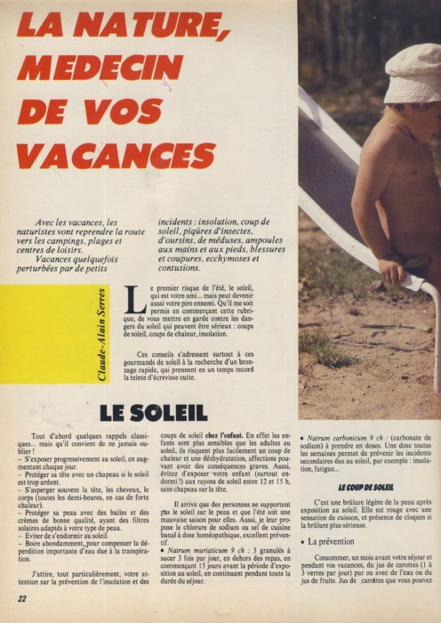 Lire la suite à propos de l’article Santé et nature