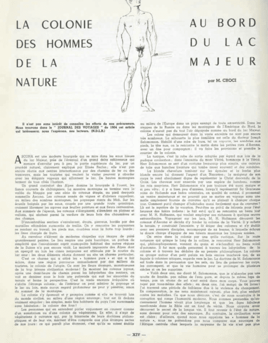 Lire la suite à propos de l’article Au lac Majeur en 1905, une colonie nudiste